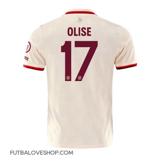 Dres Bayern Munich Michael Olise #17 Tretina 2024-25 Krátky Rukáv